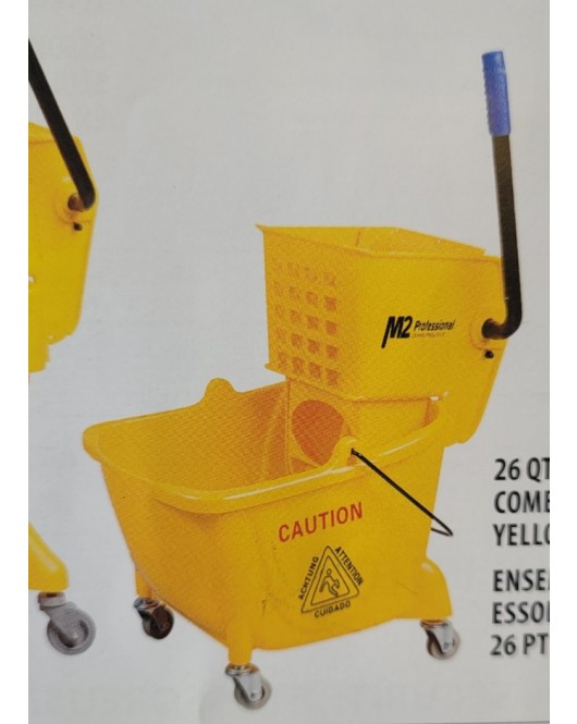 26 qt side press bucket and wringer combo M2 