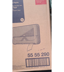 Tork: 55 55 290 T2Tork mini twin dispenser for jumbo roll tissue 