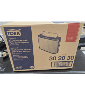 Tork Xpress multifold towels table top dispenser