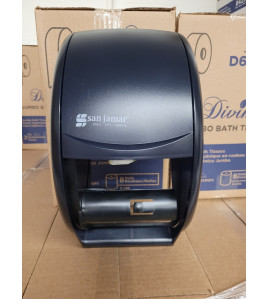 R3500TBK double roll Dispenser for standard toilet paper San Jamar 