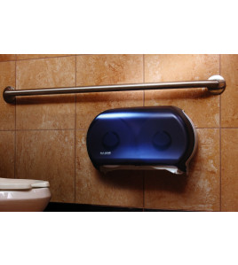 Double Roll - Jumbo Toilet Paper Dispenser, San jamar R4000TBK