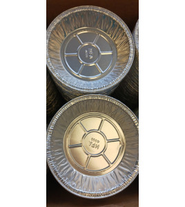 6 inch round aluminum pie pan 1000 in a case HFA 4006-30-1000