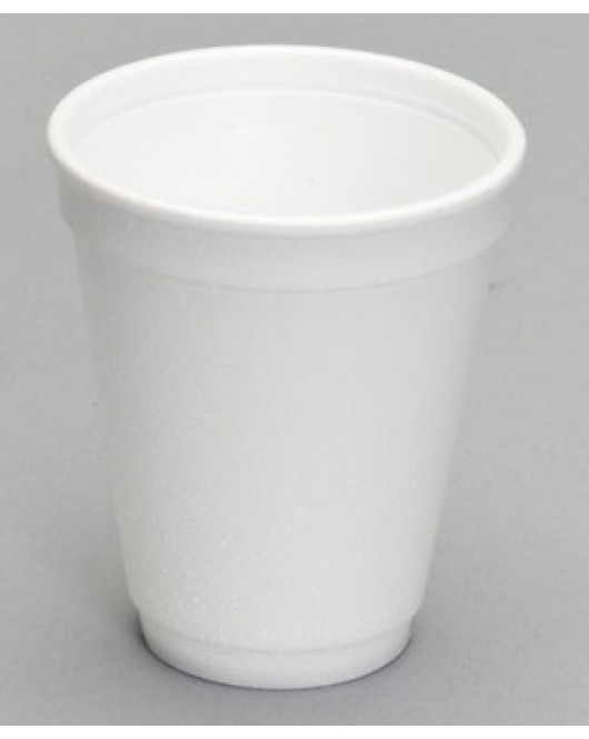 Dart: 8oz. Insulated Foam Cups 1000 Cups Per Case