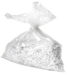 35 x 50 Strong Clear Garbage Bags 125 Bags Per Case