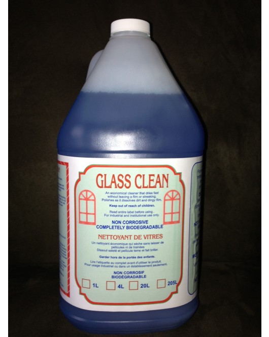 Sprakita: Glass Clean 4 Litres Bottle