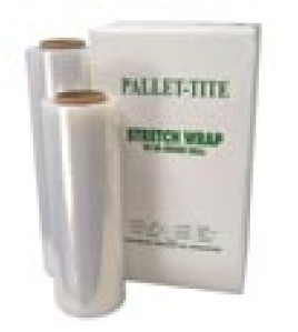 Pallet Wrap 4 Rolls Per Case12&quot; x0.094 x 450m , 65 gauge