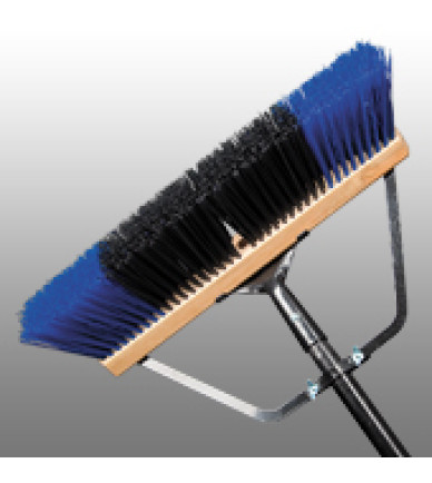 24" Ryno stif Pushbroom Complete Combo