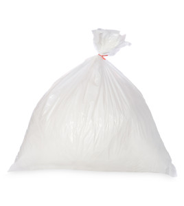 White Garbage Bags 24 x 22 Regular 500 Bags Per Case