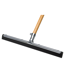 Marino: 18&quot; MUS Floor Squeegee With 54&quot; Tapered Wood Handle