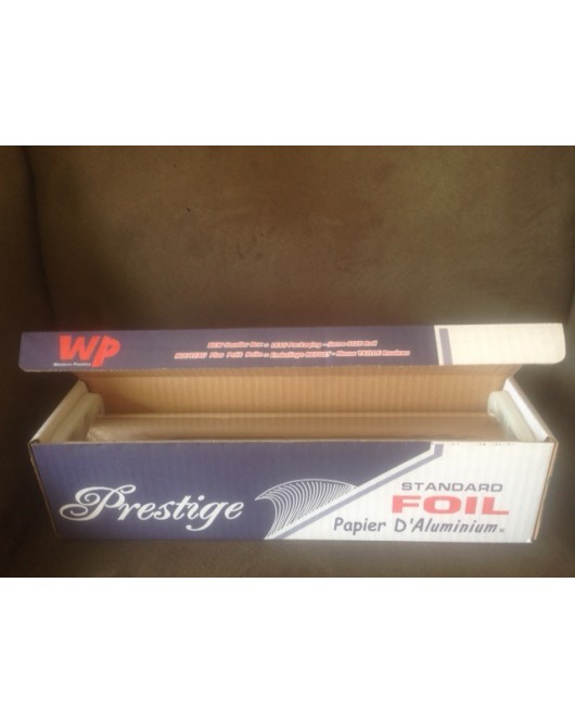 Prestige: Standard Aluminum Foil Roll 11.8 Inch x 656 Feet Long