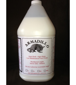 Sprakita: Armadillo Hard Shell - High Gloss Low Maintenance Floor Finish 4 x 4 Litters Bottles