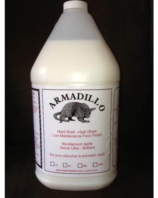 Sprakita: Armadillo Hard Shell - High Gloss Low Maintenance Floor Finish 4 Liters Bottle