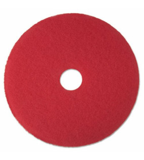 20" red buffing floor pads 5 per a case