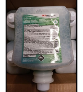 Deb skin care Refresh antibac foam soap by S C Johnson case of six one liter bottles (ANT1LCN)