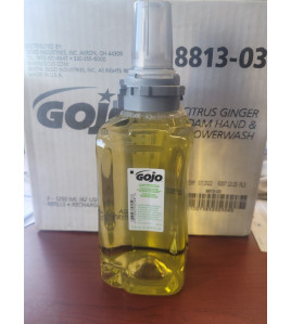  GOJO® 8813-03 Citrus Ginger Foam Hand &amp; Showerwash 3 x 1250 ml
