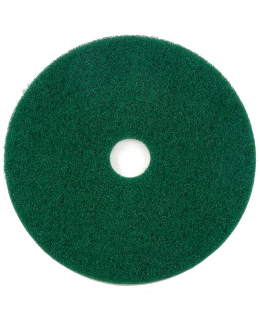 20" Scrubbing Pad, Green, 5 Per Case