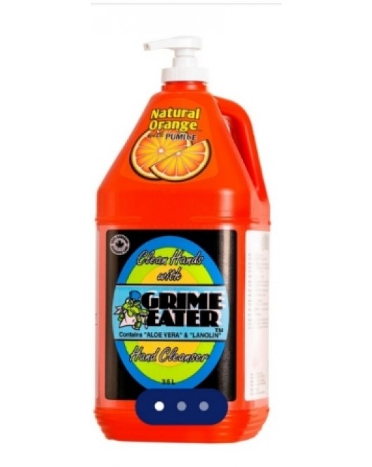GRIME EATER® NATURAL ORANGE® WITH PUMICE HAND CLEANER 4L Bottle 