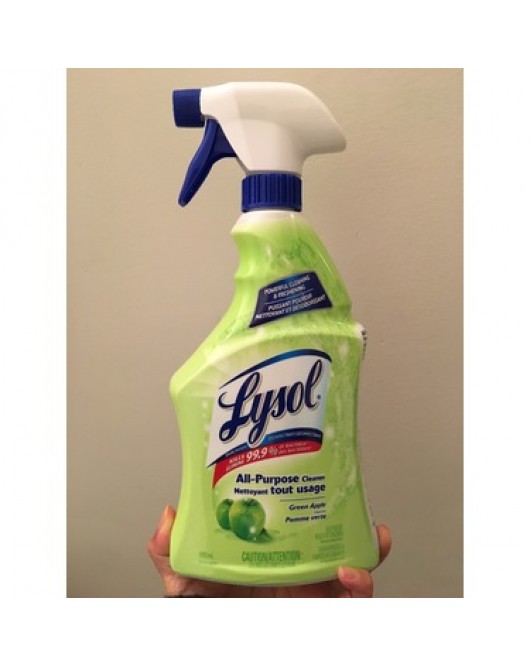 Lysol All Purpose Cleaner Trigger - Green Apple - 650ml