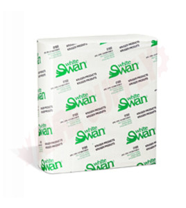 White Swan Multi Fold Hand Towel, White, 334 Sheets/Pack, 12 Packs/Case