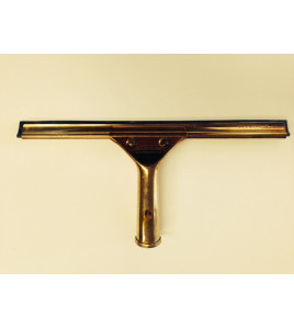 12&quot; Premium Brass Handle And Channel With Rubber Squeegee M2