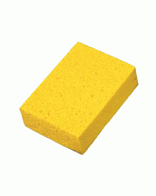 Cellulose Sponge 5.875 x 3.85x 1.5in , yellow