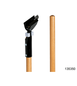 Marino: 60&quot; Snap-On Dust Mop Wood Handle
