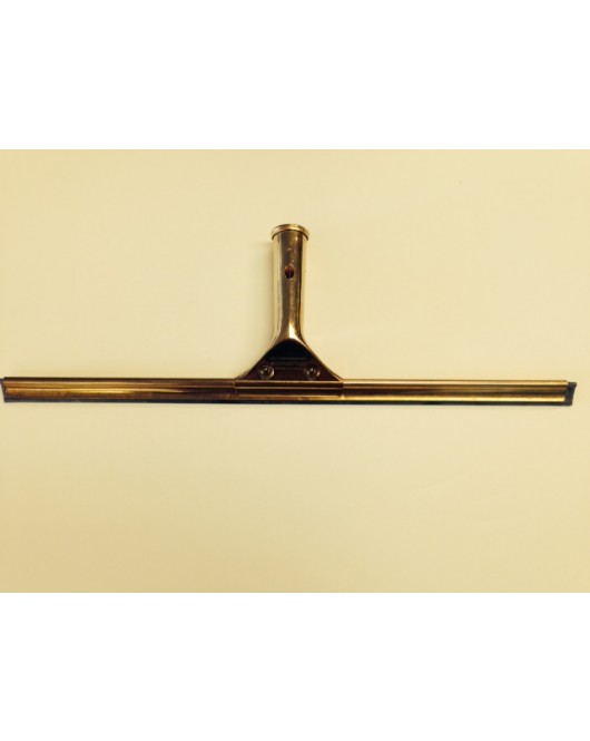 18" Premium Brass Handle And Channel With Rubber Squeegee M2