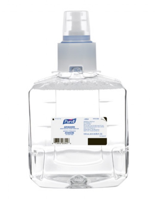 Purell 1913-02: Advanced Moisturizing Foam Hand Rub 2 x 1200mL Bottles