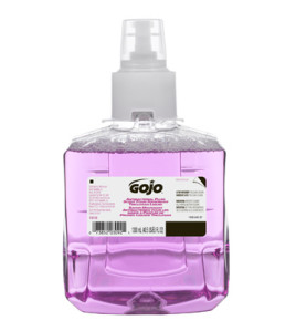 Gojo 1918-02: Antibacterial Plum Scent Foam Handwash Triclosan 2 x 1200mL Bottles