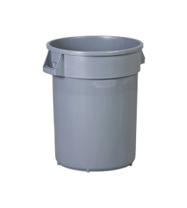 20gal Grey round Garbage Bin M2