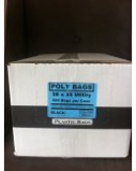 20 x 22 Regular Black Garbage Bags 500 Bags Per Case