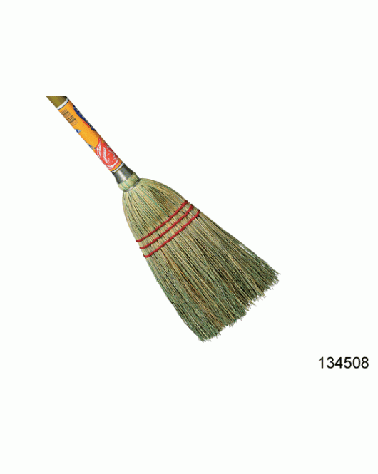 3 Strings Lobby Household Corn Broom M2