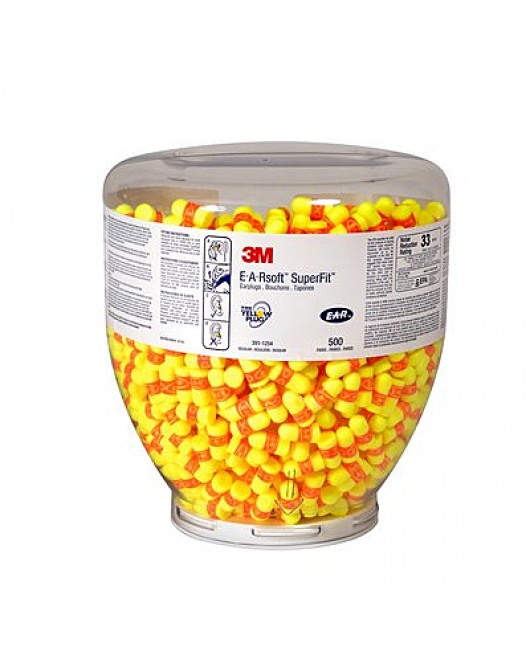 3M™ E-A-R™ Classic SuperFit One Touch Refill, 391-1002, yellow/orange