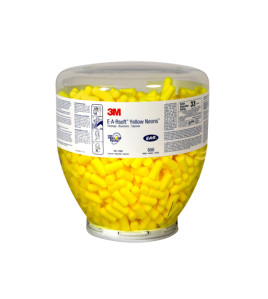3M™ E-A-RSOFT™ YELLOW NEONS™ EAR PLUGS REFILL FOR ONE TOUCH™ 500pcs 391-1004