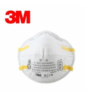 3M: 8210 Particulate respirator dust mask case of 8 boxes of 20 