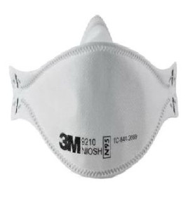 Respirator N95 Particulate mask 3M 9210 pack of 10