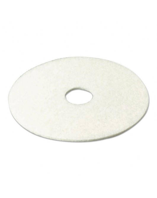 3M™ 19" Polishing Pad, White, 5 Per Case