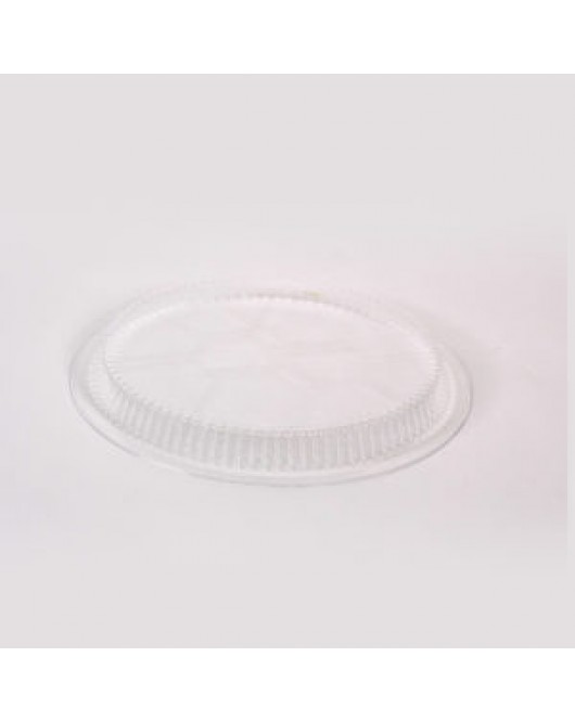 Western plastics 9" round plastic dome lid 500 case 
