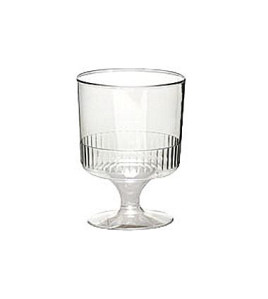 Dixie® 5.5 oz. 10 pcs Plastic Wine Glass