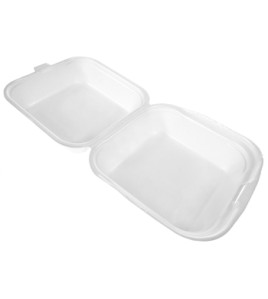 Pactiv: Conventional Medium Square Sandwich Foam Containers 500pcs / Pkg