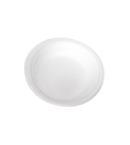 Dynette Liteware: White 6&quot; Foam Plates 1000 Pcs / Case