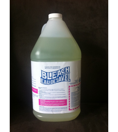 Sprakita: 5.25% Chlorine Bleach 4 x 4 Liters Bottles