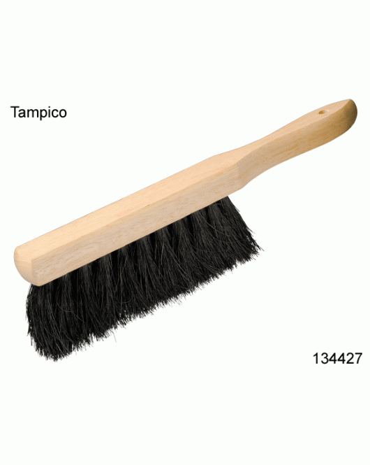 Counter Brush Wood Block With Tampico Mix Fiber