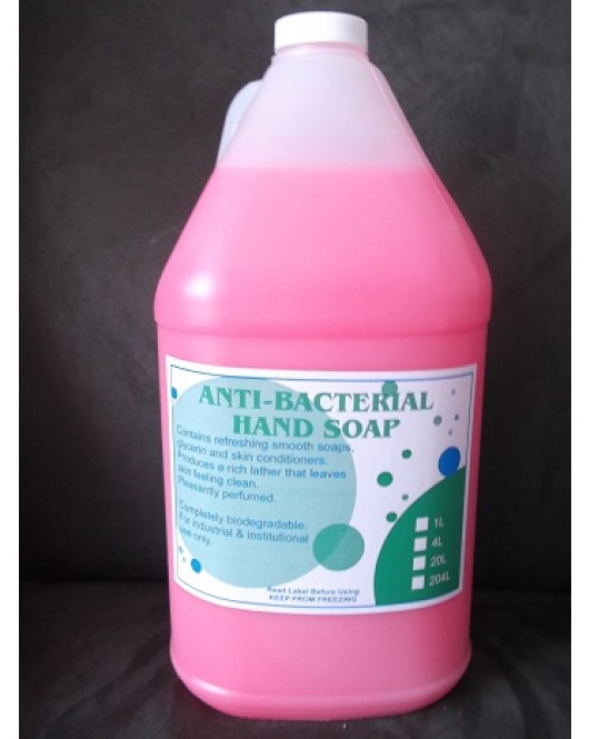 Sprakita: Antibacterial Pink Hand Soap 4 Litres Bottle