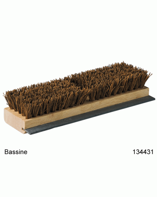 Marino: Utility Deck Scrub Brush With 54" Threaded Handle