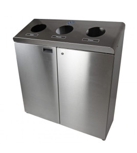 RECYCLING STATION – FLOOR STANDING Frost 316-S