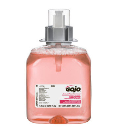 GOJO 5161-04: Luxury Foam Hand wash 4 Bottles per Case 1250L each (the old model was 5161-03)