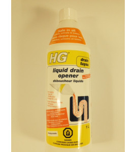 HG: Liquid Acid Free Drain Opener 1L Bottle