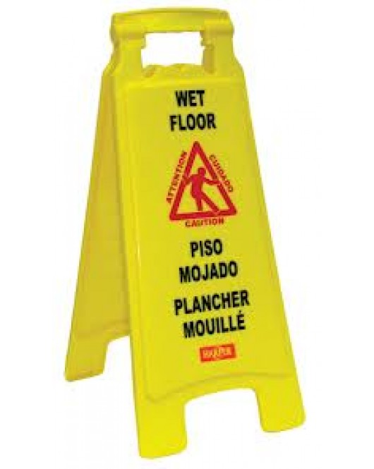 Marino: Caution Wet Floor Sign