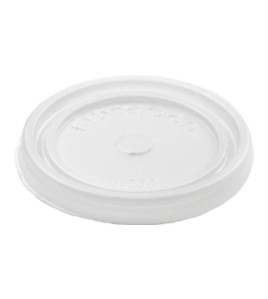 Genpak L350 plastic lids for 3.5 oz foam cups (350K) case of 1000